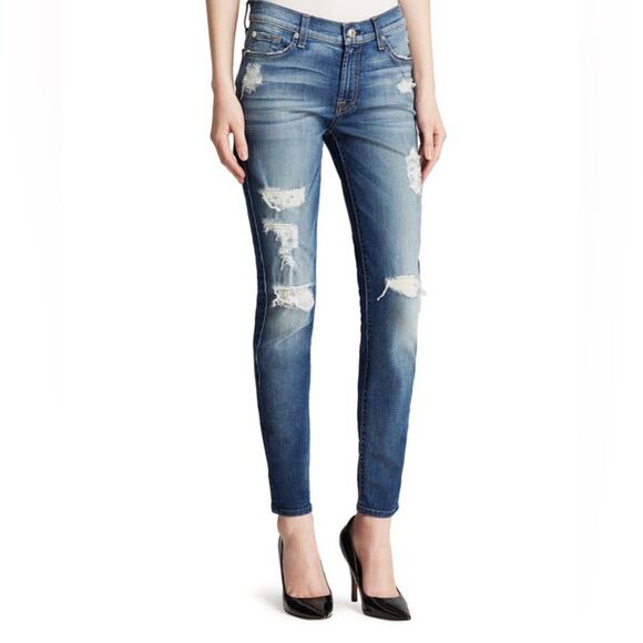 7FAM The Ankle Skinny in size 25 - Picture 1 of 10